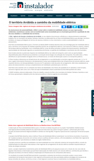 O território Arrábida a caminho da mobilidade elétrica