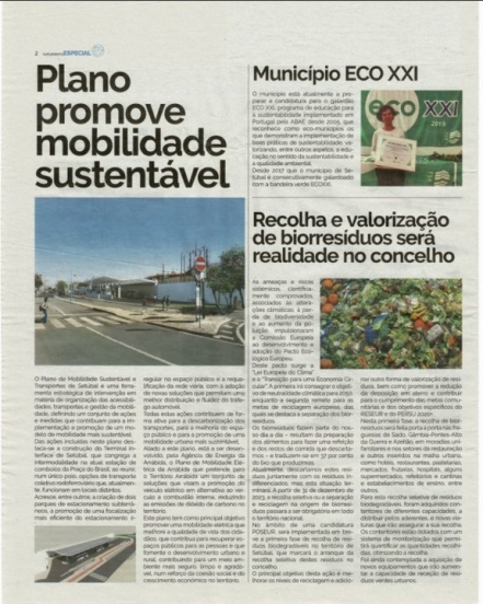 Plano promove mobilidade sustentável 