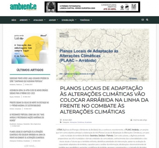 Planos Locais de Adaptação às Alterações Climáticas vão colocar Arrábida na linha da frente no combate às alterações climáticas