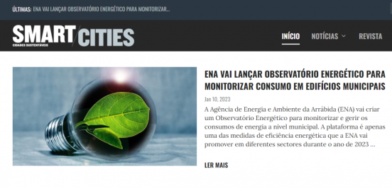 ENA VAI LANÇAR OBSERVATÓRIO ENERGÉTICO PARA MONITORIZAR CONSUMO EM EDIFÍCIOS MUNICIPAIS